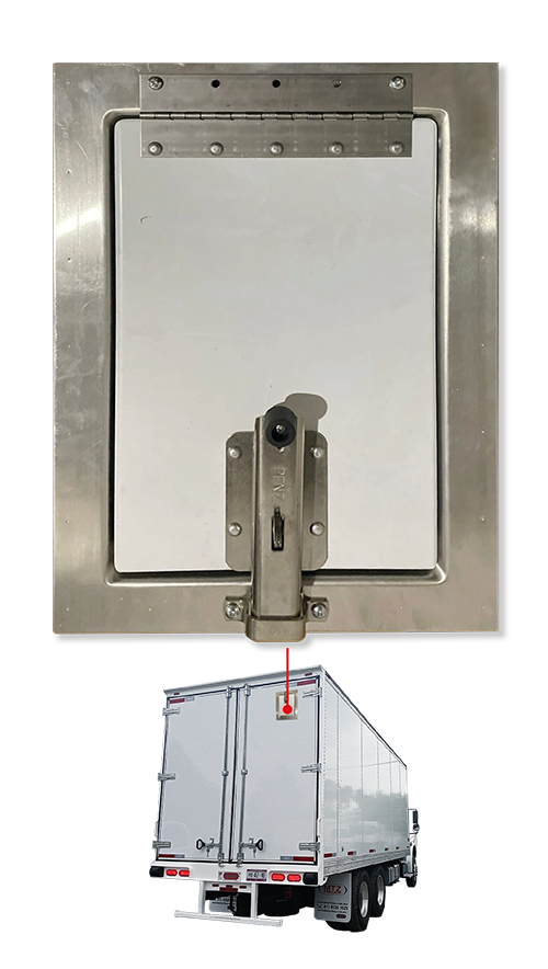 Posición de Ventila en la parte trasera