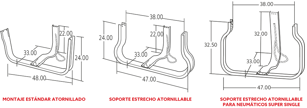 Dimensiones Soporte Nash