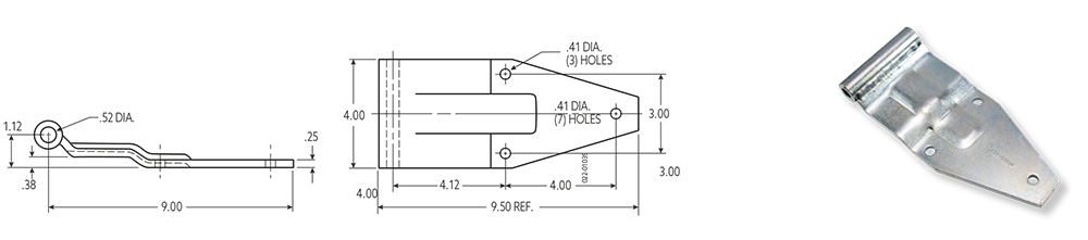 Bisagra Estilo Kentucky 1