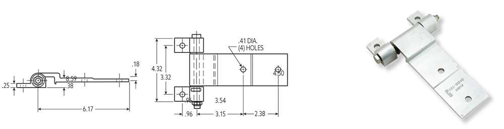 Bisagra Estilo Kentucky 2