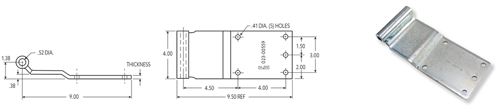 Bisagra Estilo Miner 2
