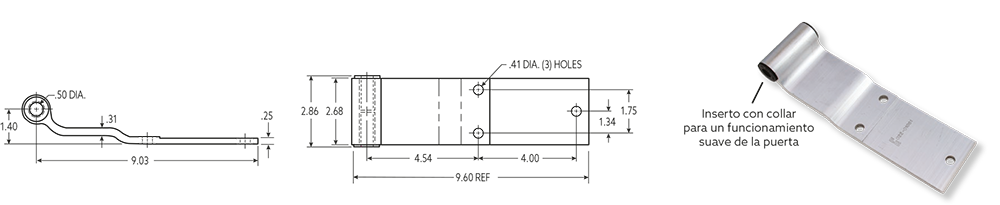 Bisagra Estilo Stoughton 1