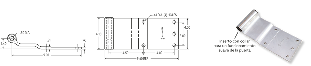 Bisagra Estilo Stoughton 3