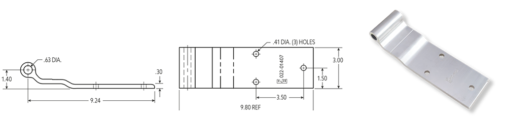 Bisagra Estilo Vanguard