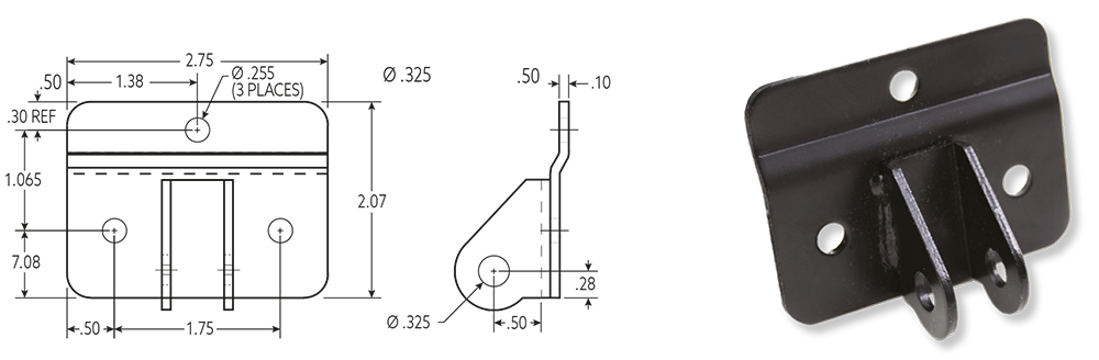 Soporte de Anclaje de Cable de Alta Resistencia