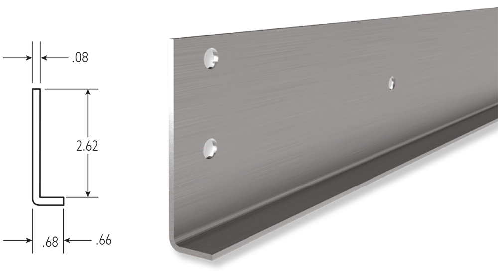 Retenedor de Junta Inferior para Puerta Enrollable de 1